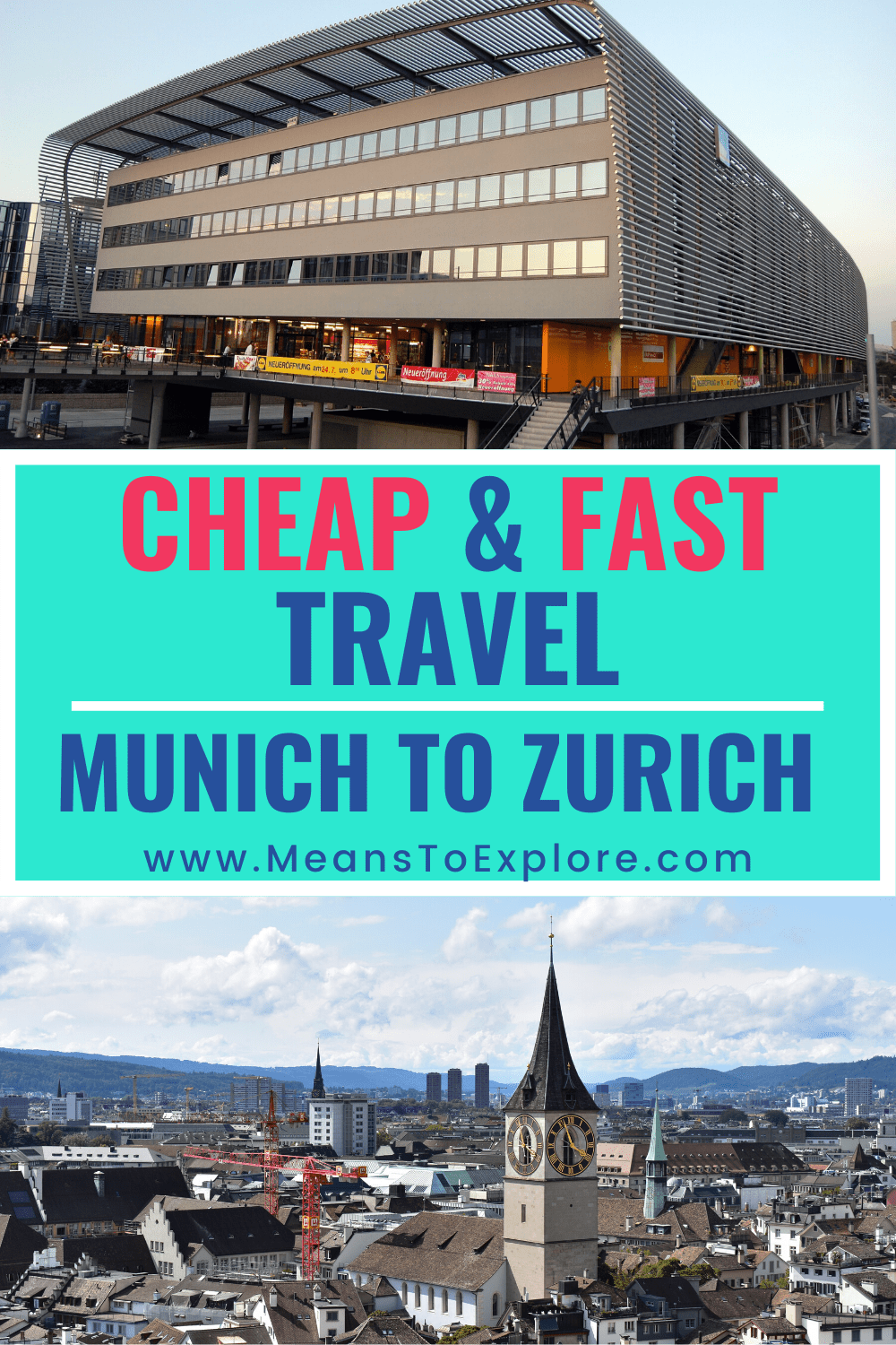 The Cheapest and Fastest Travel from Munich to Zurich (Not What You\'d Expect!)