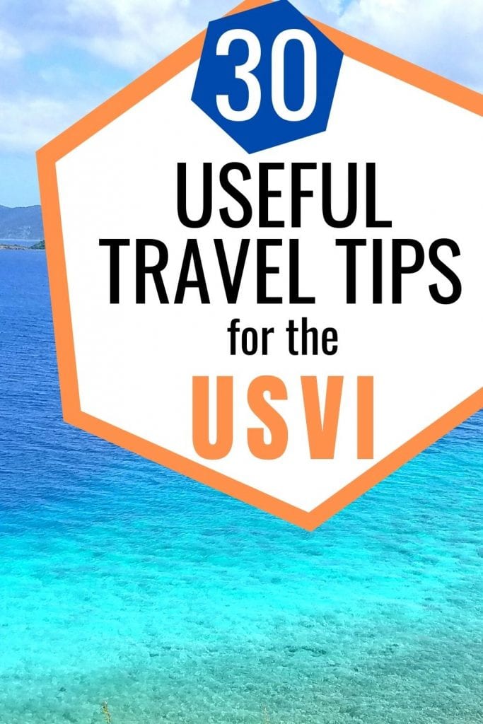 travel tips us virgin islands