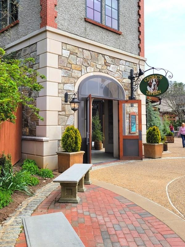 Cedric's Tavern in Antler Hill Village, one of Biltmore's more casual restaurants