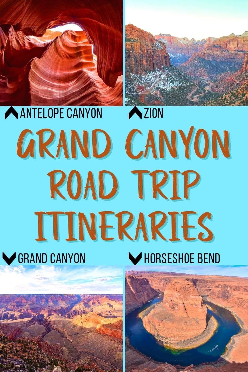 texas to grand canyon road trip